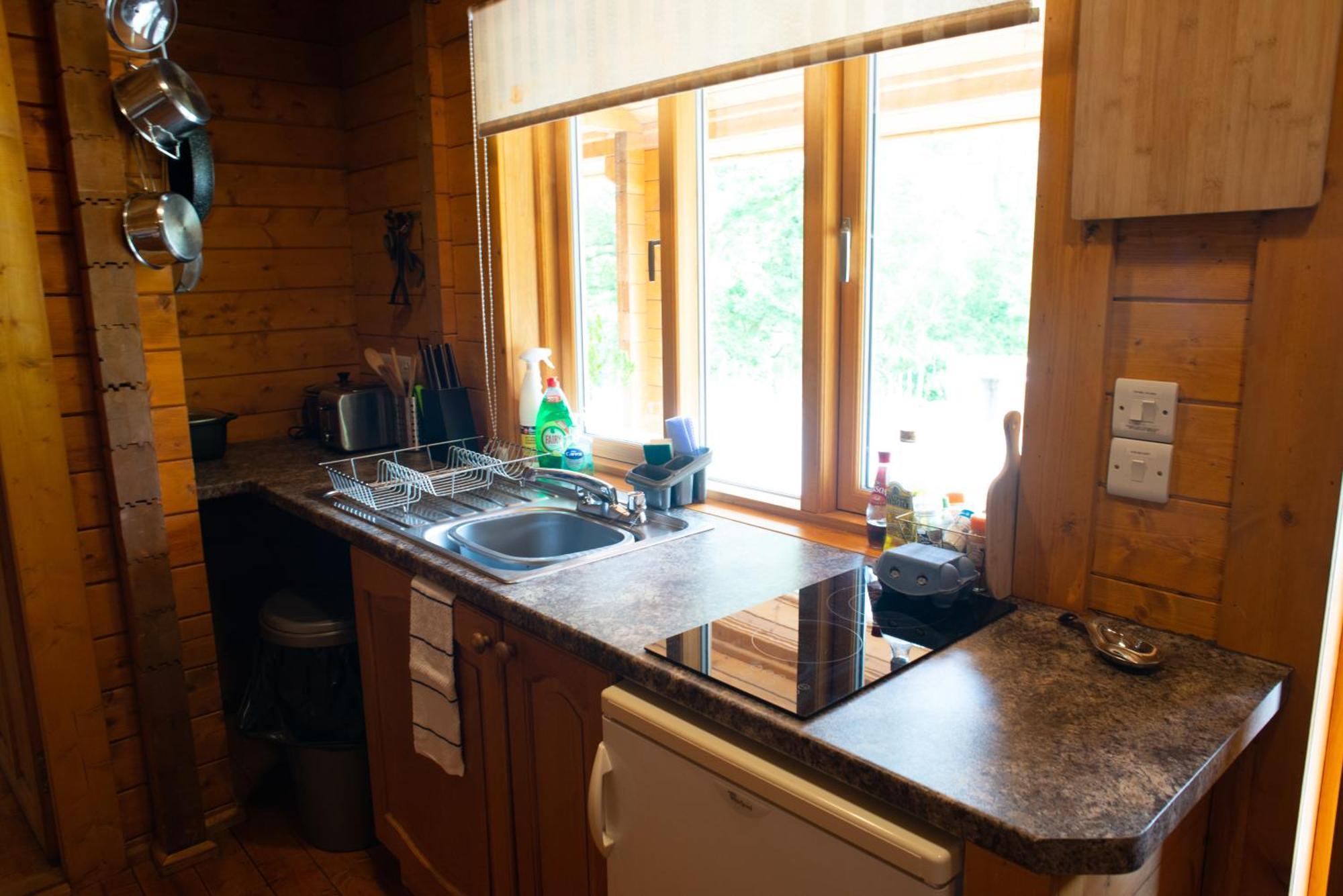 Blossom Cabin - Little Log Cabin In Wales นิวทาวน์ ภายนอก รูปภาพ