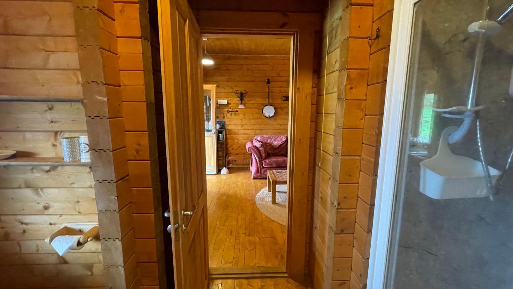 Blossom Cabin - Little Log Cabin In Wales นิวทาวน์ ภายนอก รูปภาพ
